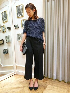 Yuriさん（レディース・156cm）の冬コーディネート