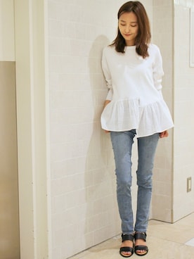 「CLANE」｜Yuriさん（レディース・156cm）の春コーディネート