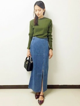 Yuriさん（レディース・156cm）の秋コーディネート