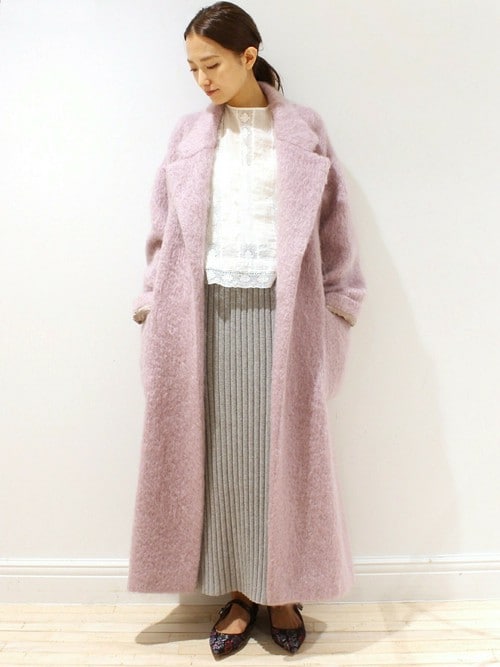 EDIT. FOR LULU（エディットフォールル）の「シャギーガウンコート