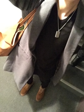 「5（ファイブ）のアイテム（ブーツ）」を使った、Myさん（レディース・172cm）の冬コーディネート