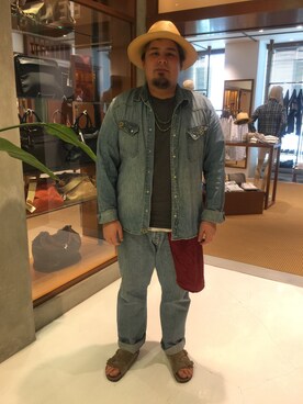 kyuukonMANさんの「▲BIRKENSTOCK / ZURICH SUEDE」を使ったコーディネート