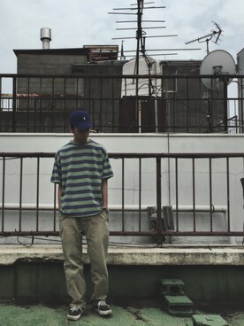 「BANANA REPUBLIC」｜「アイテム（その他）」を使った、ぐーさん（メンズ・170cm）の夏コーディネート