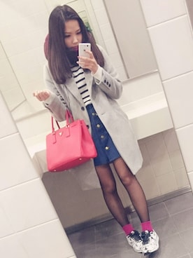 natsuki🐰💓さん（レディース・154cm）の冬コーディネート