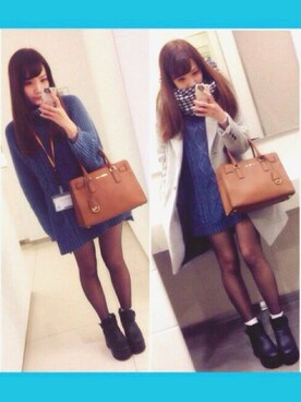 natsuki🐰💓さん(レディース・154cm)の冬コーディネート