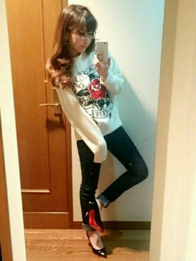 natsuki🐰💓さん（レディース・154cm）の春コーディネート