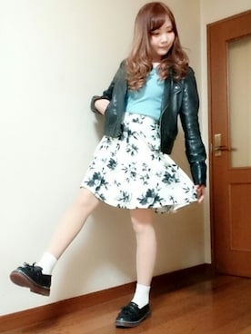 「ONE BY ONE（ワンバイワン）のアイテム」を使った、natsuki🐰💓さん（レディース・154cm）の春コーディネート