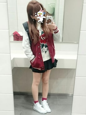 natsuki🐰💓さん（レディース・154cm）の春コーディネート