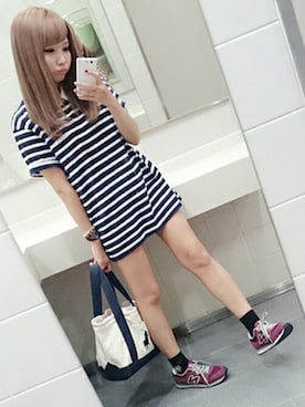 natsuki🐰💓さん（レディース・154cm）の秋コーディネート