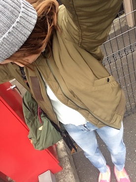 RIさん（レディース・161cm）の冬コーディネート