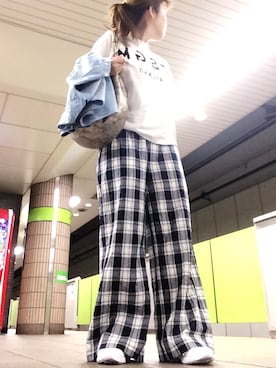 「ハラチライト」｜RIさん（レディース・161cm）の春コーディネート