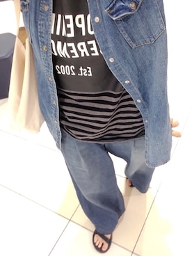 RIさん（レディース・161cm）の春コーディネート