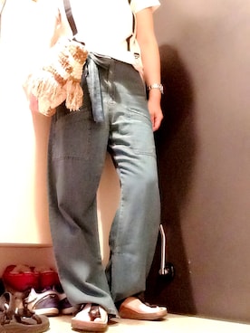 「Hapiness 10（ハピネステン）のアイテム」を使った、RIさん（レディース・161cm）の夏コーディネート