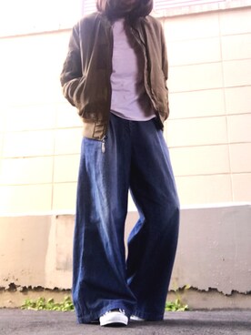 RIさん（レディース・161cm）の秋コーディネート