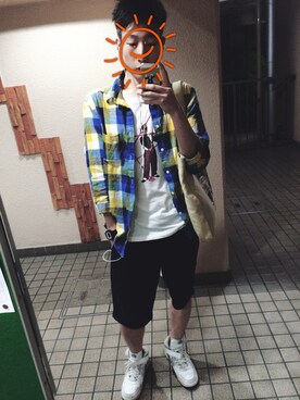 きいちさん（メンズ・178cm）の夏コーディネート