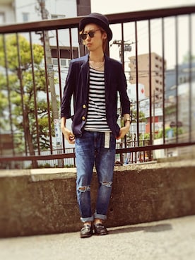 hiroさん(メンズ・170cm)の夏コーディネート