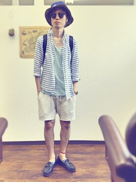 hiroさん(メンズ・170cm)の夏コーディネート