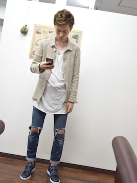 「ベルクロ」｜hiroさん（メンズ・170cm・20代）の秋コーディネート
