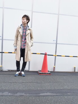 「pense'e（パンセ）のアイテム」を使った、hiroさん（メンズ・170cm）の秋コーディネート