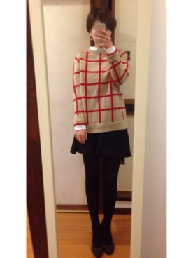 李ソラさん（レディース・162cm）の冬コーディネート