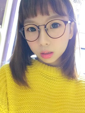 「GIVENCHY（ジバンシイ）のアイテム（口紅/リップティント/グロス）」を使った、KAKAkasumi さん（レディース・159cm）の冬コーディネート