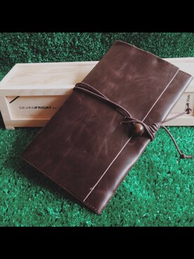 「theurbanloftのアイテム（クラッチバッグ、ブラウン系）」を使った、TheUrbanLoftさん（メンズ・168cm）の冬コーディネート