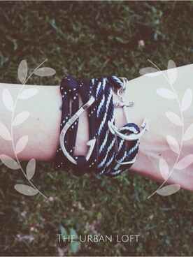 「The Urban Loftのアイテム（ブレスレット、その他）」を使った、TheUrbanLoftさん（メンズ・168cm）の冬コーディネート