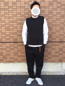 「LEMINOR（ルミノール）のアイテム」を使った、ピロシさん（メンズ・175cm）の春コーディネート