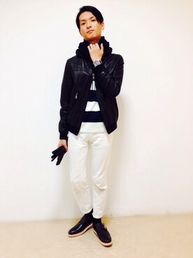 KURE.さん（メンズ・174cm）の冬コーディネート