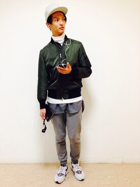 KURE.さん（メンズ・174cm）の冬コーディネート