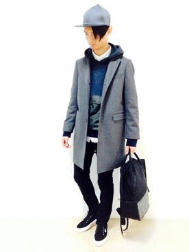 KURE.さん（メンズ・174cm）の冬コーディネート