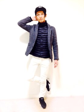 KURE.さん（メンズ・174cm）の冬コーディネート