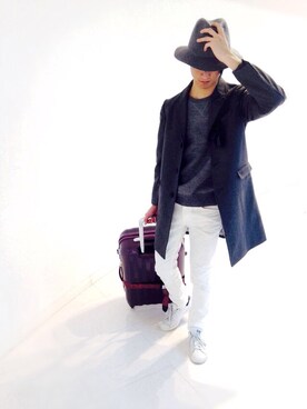 KURE.さん（メンズ・174cm）の冬コーディネート