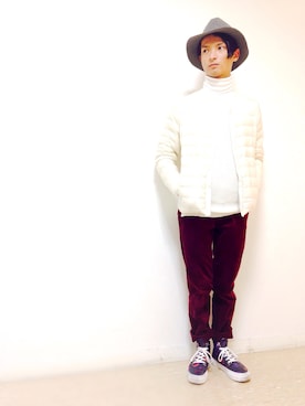 KURE.さん（メンズ・174cm）の冬コーディネート