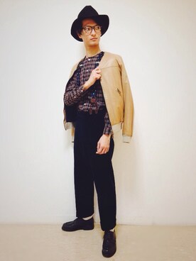 KURE.さん（メンズ・174cm）の冬コーディネート