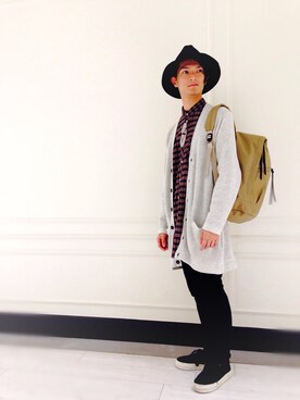 KURE.さん（メンズ・174cm）の冬コーディネート