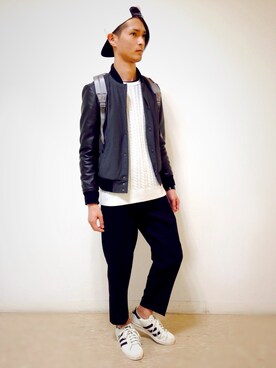 KURE.さん(メンズ・174cm)の冬コーディネート