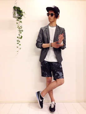 KURE.さん（メンズ・174cm）の夏コーディネート