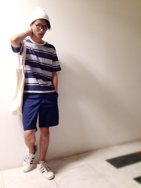 KURE.さん（メンズ・174cm）の夏コーディネート