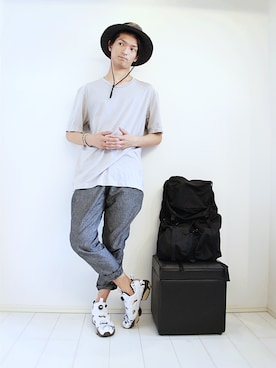 KURE.さん（メンズ・174cm）の夏コーディネート