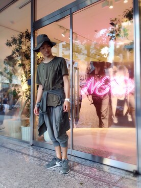 KURE.さん（メンズ・174cm）の夏コーディネート