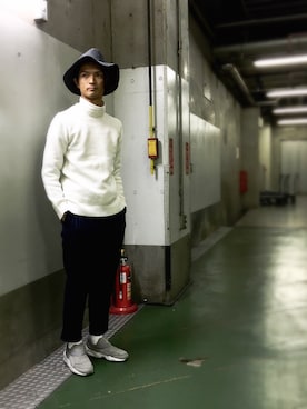 KURE.さん（メンズ・174cm）の冬コーディネート