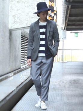 KURE.さん（メンズ・174cm）の春コーディネート