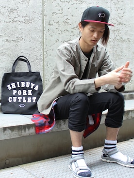 KURE.さん（メンズ・174cm）の春コーディネート