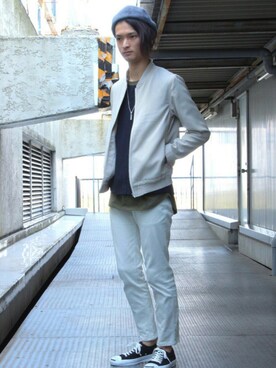 KURE.さん(メンズ・174cm)の春コーディネート