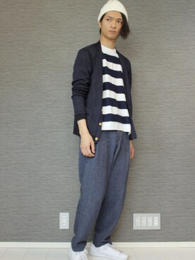 KURE.さん(メンズ・174cm)の春コーディネート