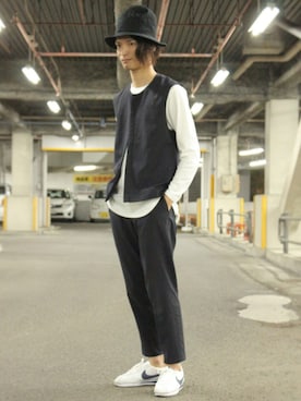 KURE.さん（メンズ・174cm）の春コーディネート