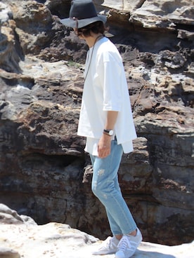 KURE.さん（メンズ・174cm）の夏コーディネート