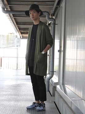 「ひとり旅」｜KURE.さん（メンズ・174cm）の夏コーディネート