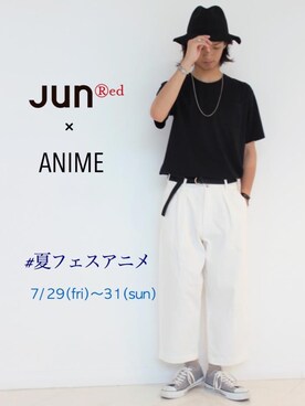 KURE.さん（メンズ・174cm）の夏コーディネート